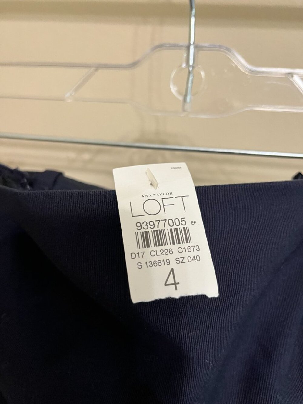 NWT LOFT Strapless Scroll Embroidered two way A-line Coquette Party Dress Size 4 - Picture 9 of 13